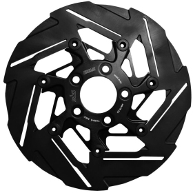 SBS Rear Black Brake Rotor Designed by Kodlin Harley Davidson FXST / FXLRST / FXDC / FXBBS / FLFBS / FLD 1450-1923cc 04-25