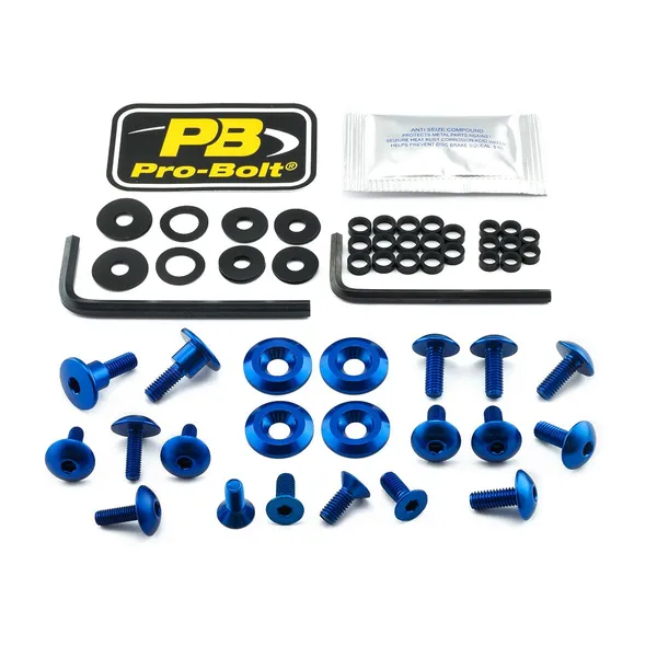 PRO BOLT Aluminium Fairing Bolt Kit for Suzuki GSX-S 1000cc 15-20