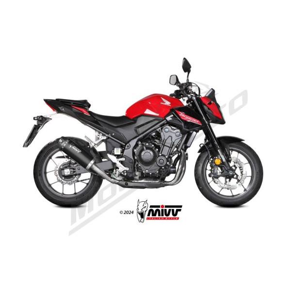 MIVV Slip-On Exhaust AK-1 Honda CB 500 Hornet 24-26