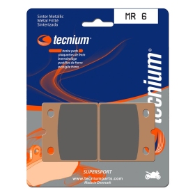 TECNIUM Street Performance Sintered Metal Brake pads - MR6 Benelli / BMW / Ducati / Laverda / Moto Guzzi 350-1200cc 75-25