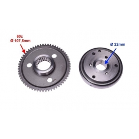 Starterio bendeksas GY6 125 / 150 4T 60dantukų