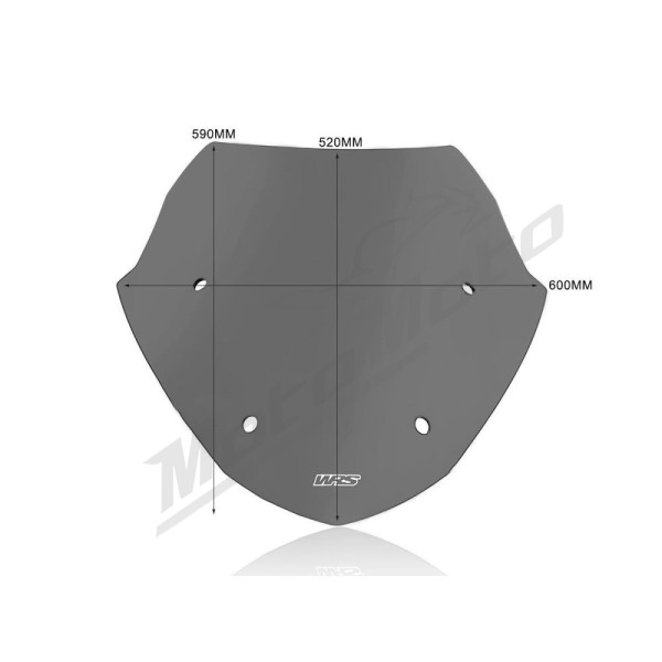 WRS SPORT Priekinis stiklas Tamsintas 75% BMW R1250RT ABS 21-24