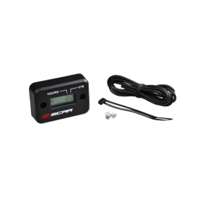 SCAR Universal Hour-meter with Wire Velcro Fixing 