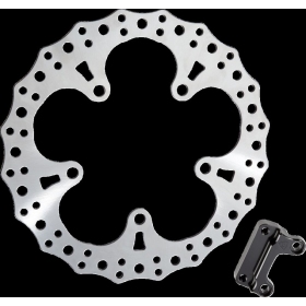 ARLEN NESS Jagged Floating Rotor Harley Davidson FLHR / FLHRXS / FLHTCU / FLHTCUTGSE 1690-1923cc 14-24