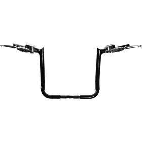 FAT BAGGERS INC. Pointed Top Handlebar Black 91.5x35.5cm Harley Davidson FLHTK / FLHXS / FLHX / FLHTKL 1690-1923 10-20