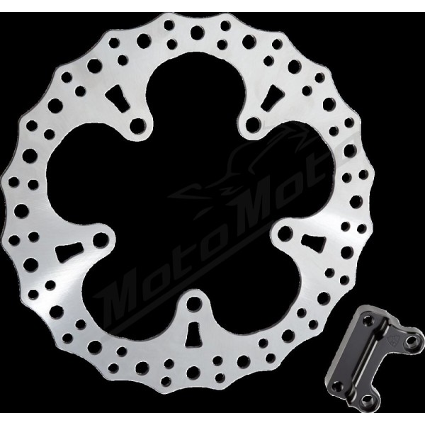 ARLEN NESS Jagged Floating Rotor Harley Davidson FLHR / FLHRXS / FLHTCU / FLHTCUTGSE 1690-1923cc 14-24