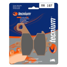 TECNIUM Street Performance Sintered Metal Brake pads - MR187 Kawasaki ER-6 / GPZ / Ninja / ZX-6/9/10R / Versys / Z / ZR / ZZR 550-1100cc 93-24