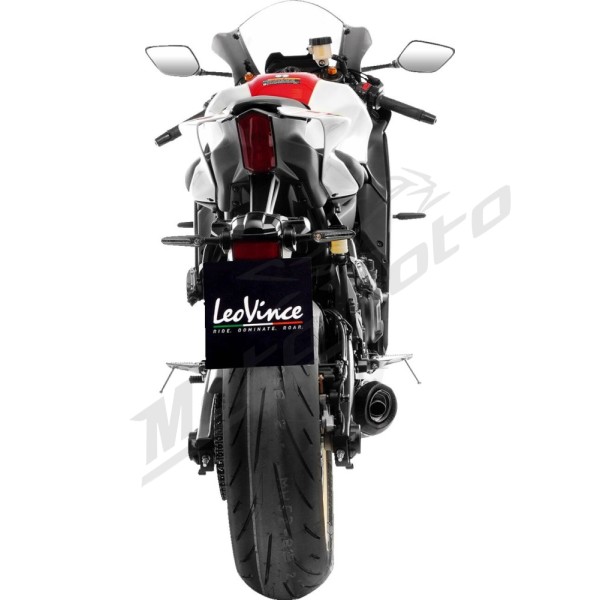 LEOVINCE LV One Evo Exhaust System YAMAHA YZF-R7 22-25/MT-07 21-24