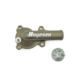 BOYESEN Supercooler Water Pump Cover & Impeller Kit KAWASAKI KX 250-450 19-24