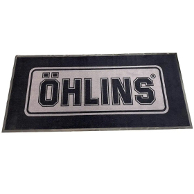 OHLINS CARPET WITH LOGO Black 100x220cm