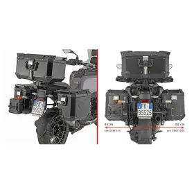 GIVI Monokey Cam Side Šoninių daiktadėžių laikiklis BMW R 1300GS Adventure 2025