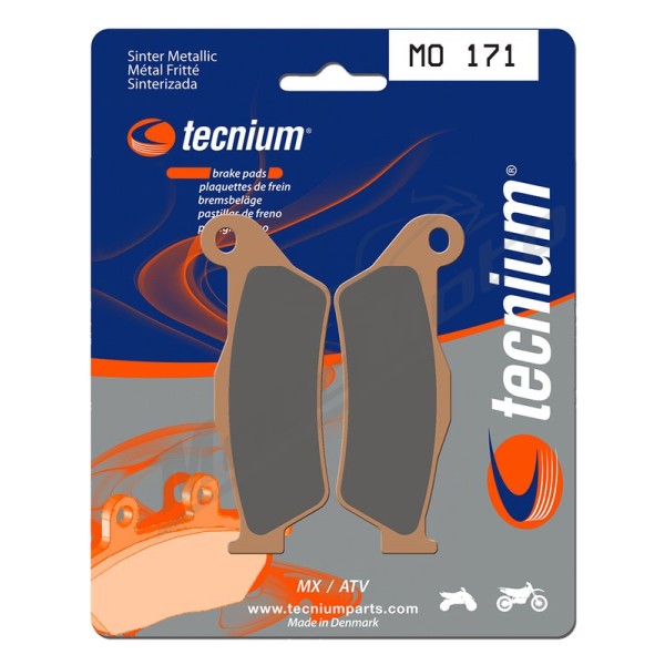 TECNIUM MX/ATV Sintered Metal Brake pads MO171 Ducati / Kawasaki / Gas Gas / Stark / KTM / Husqvarna 85/650 92-26