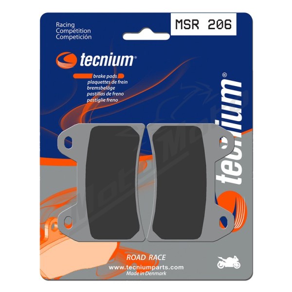 TECNIUM Professional Racing Sintered Metal Brake pads KTM / Husqvarna / BMW / CF Moto / MV Agusta / Moto Gussi / Aprilia / Yamaha / Ducati 250/1400 94-24 