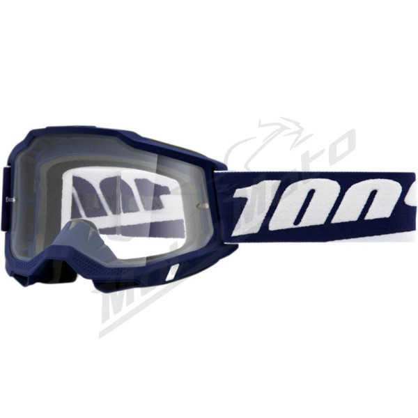 Krosiniai 100% Accuri 2 Mifflin akiniai (skaidrus lęšis) tamsiai mėlyna / balta