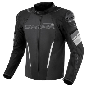 SHIMA SOLID 2.0 MEN Tekstilinė Striukė Juoda / Balta