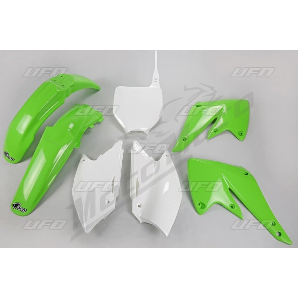 UFO Plastikų kompl. Kawasaki KXF 250 04-05