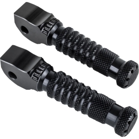 GILLES TOOLING UF16 Sport Black Footpeg Pillion 2pcs Yamaha MT / XSR 690/900 21-25