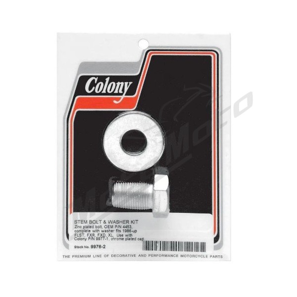 COLONY Stem Bolt Kit Harley Davidson FLS / FLST / FXR / XL / XLH 1200/1690 86-17