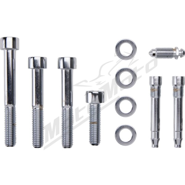 GARDNER-WESTCOTT Caliper Mounting Bolt Kit Harley Davidson FLHR / FLHRC / FLHRCI 1340-1584cc 99-07