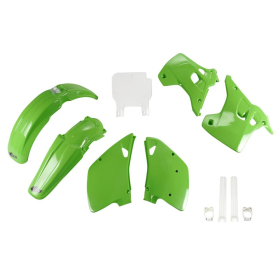 UFO Full Body Replacement Plastic Kit Kawasaki KX 125-500cc 92