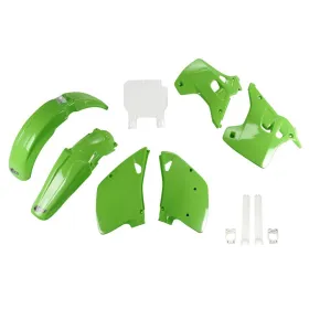 UFO Full Body Replacement Plastic Kit Kawasaki KX 125-500cc 92