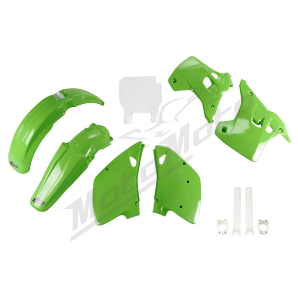 UFO Plastikų komplektas Kawasaki KX 125-500cc 92