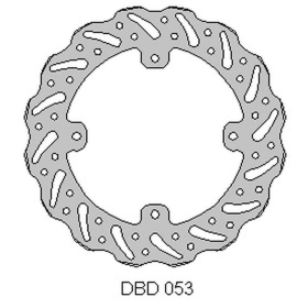 DELTA BRAKING Rear brake disc Husqvarna / KTM 85 11-20
