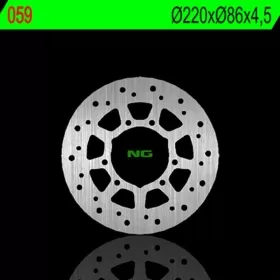 NG BRAKES 059 Round Fixed Brake Disc YAMAHA XT 600 95-02