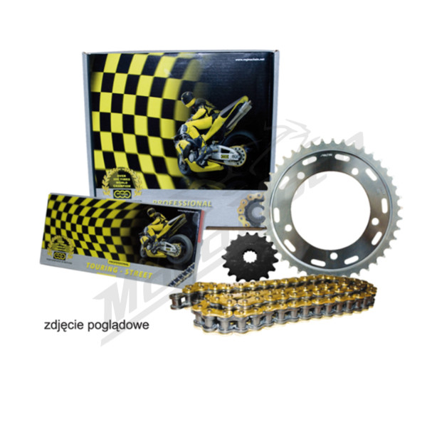 REGINA Chain and sprocket set 525ZRT Yamaha Tracer 700 15-20