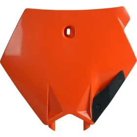 POLISPORT Front Number Plate Orange KTM MXC / SX / XC 125-525 03-07