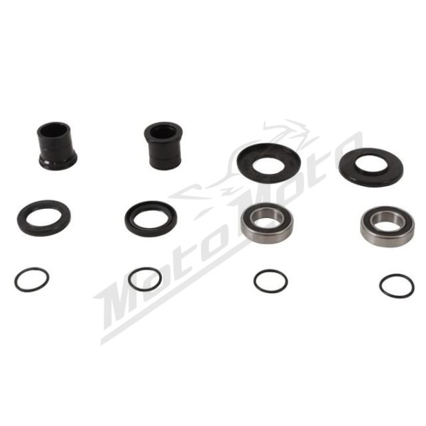 Pivot works watertight front wheel bearing set with bushings Kawasaki KX 250-450 06-20