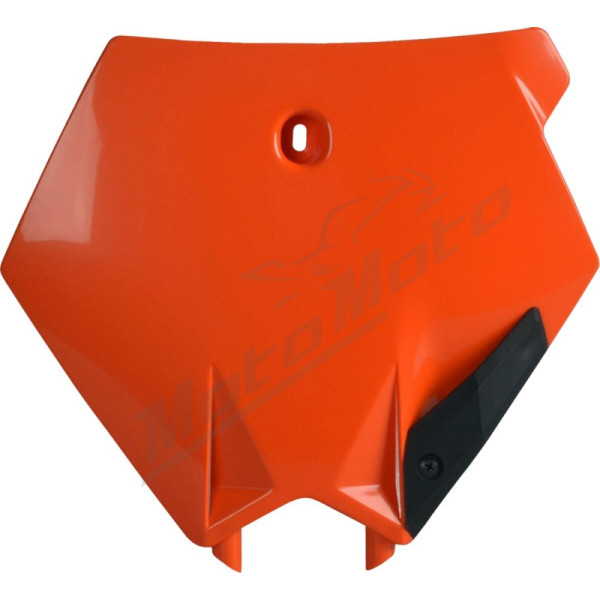 POLISPORT Priekinio numerio plastikas oranžinis KTM MXC / SX / XC 125-525 03-07