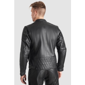 PANDO MOTO TWIN Leather Jacket For Men Black