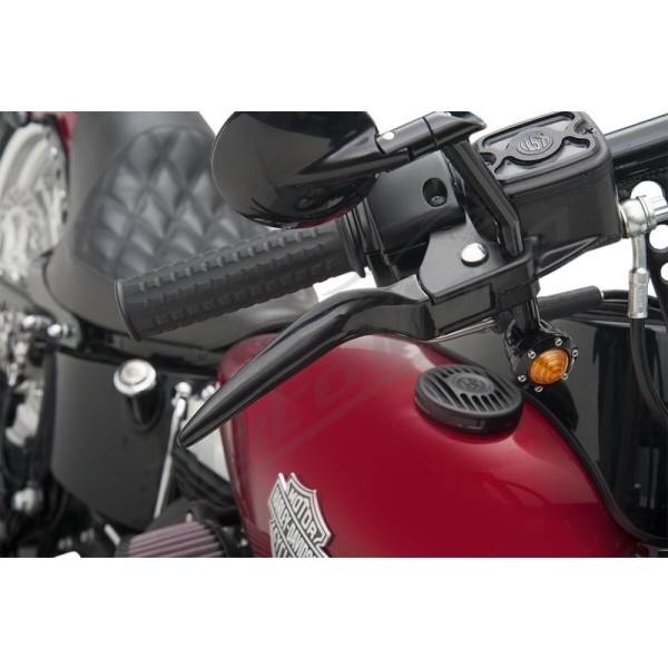 DRAG SPECIALTIES Custom Lever Set Harley Davidson FLD / FLHR / FLHRC / FLHRCI / FLHRI 1340-1690cc 96-16