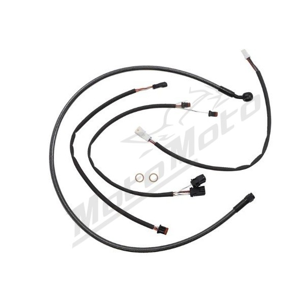 MAGNUM SHIELDING Black Pearl Handlebar Installation Kit 45.5/51cm Harley Davidson FLHR 1750 21-22