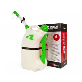 Racetech motorcycle rapid refueling canister 15l color red
