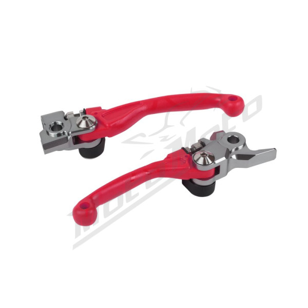 POLISPORT Lever Kit Red Honda CRF 250-450 07-24