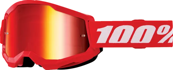Vaikiški krosiniai 100% Strata 2 Junior akiniai (Veidrodinis stikliukas)