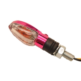 Hyper mini universal turn signals 2pcs. Pink