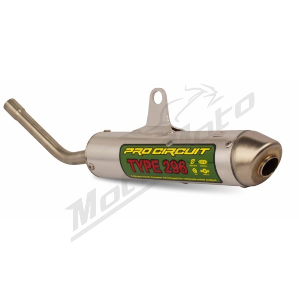 PRO CIRCUIT TYPE 296 Silencer Stainless Steeel/Aluminum Gas Gas / Husqvarna / KTM 85 2025