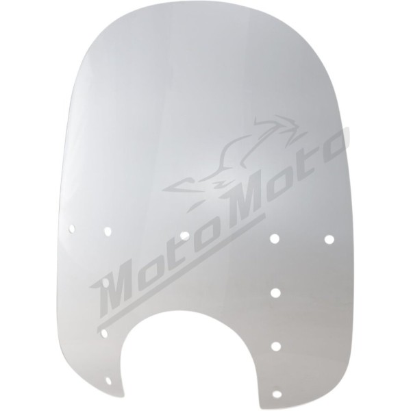 MEMPHIS SHADES METRIC Replacement Fats Windshield Plastic 53,5x56cm Harley Davidson / Honda / Indian / Kawasaki / Suzuki / Victory / Yamaha 50-1900 94-25