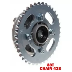 Rear sprocket with holder SHINERAY XY125-10D 38-42Teeth