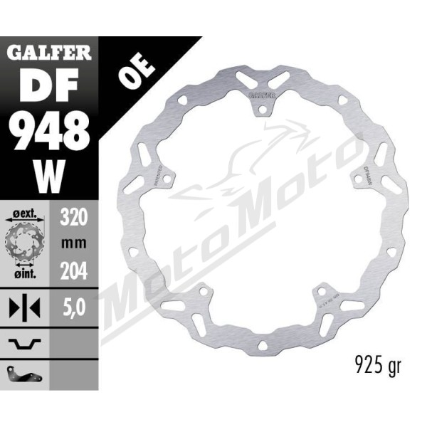 GALFER Wave® Front Brake Rotor KTM Duke / RC 125-390cc 22-24