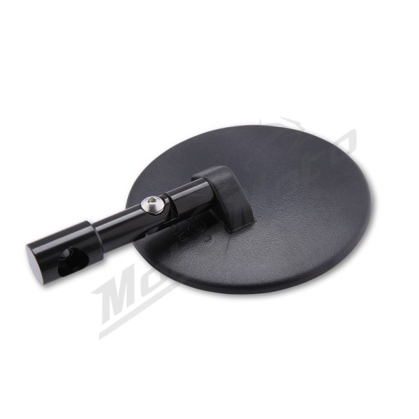 HIGHSIDER Bar End Mirror SuperBike Black (Pair) Aprilia / BMW / Derbi / Harley Davidson / Honda / Kawasaki / KTM / Moto Guzzi / Suzuki / Yamaha 125-1200cc 07-23
