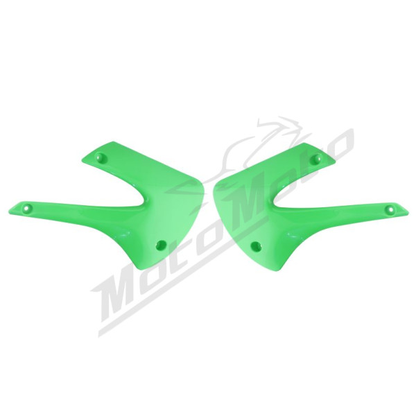 Radiatoriaus plastikai žali CEMOTO ​​​​​​​KAWASAKI KX 85 2001-2013