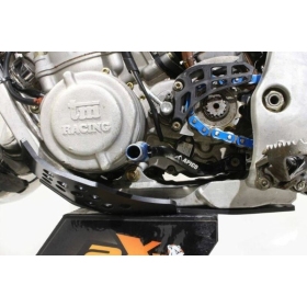 AXP Enduro Skid plate black HDPE 6mm ​​​​​​​TM RACING EN / MX 250-300cc 2011-2018