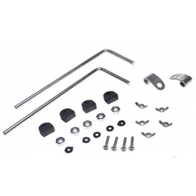 Universal windscreen 460x510mm mounting kit