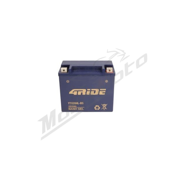 4RIDE Akumuliatorius YTX20HL-BS GEL 12V 20Ah