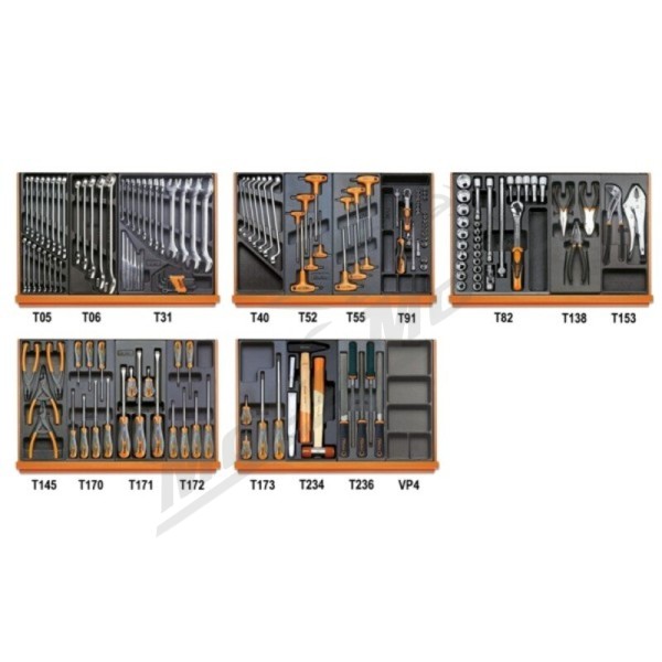 BETA 161 Set of various tools with cases