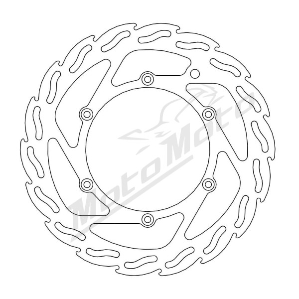 Moto-Master Front Fixed Brake Disc 240mm Beta RR / Xtrainer 125-500cc 13-25
